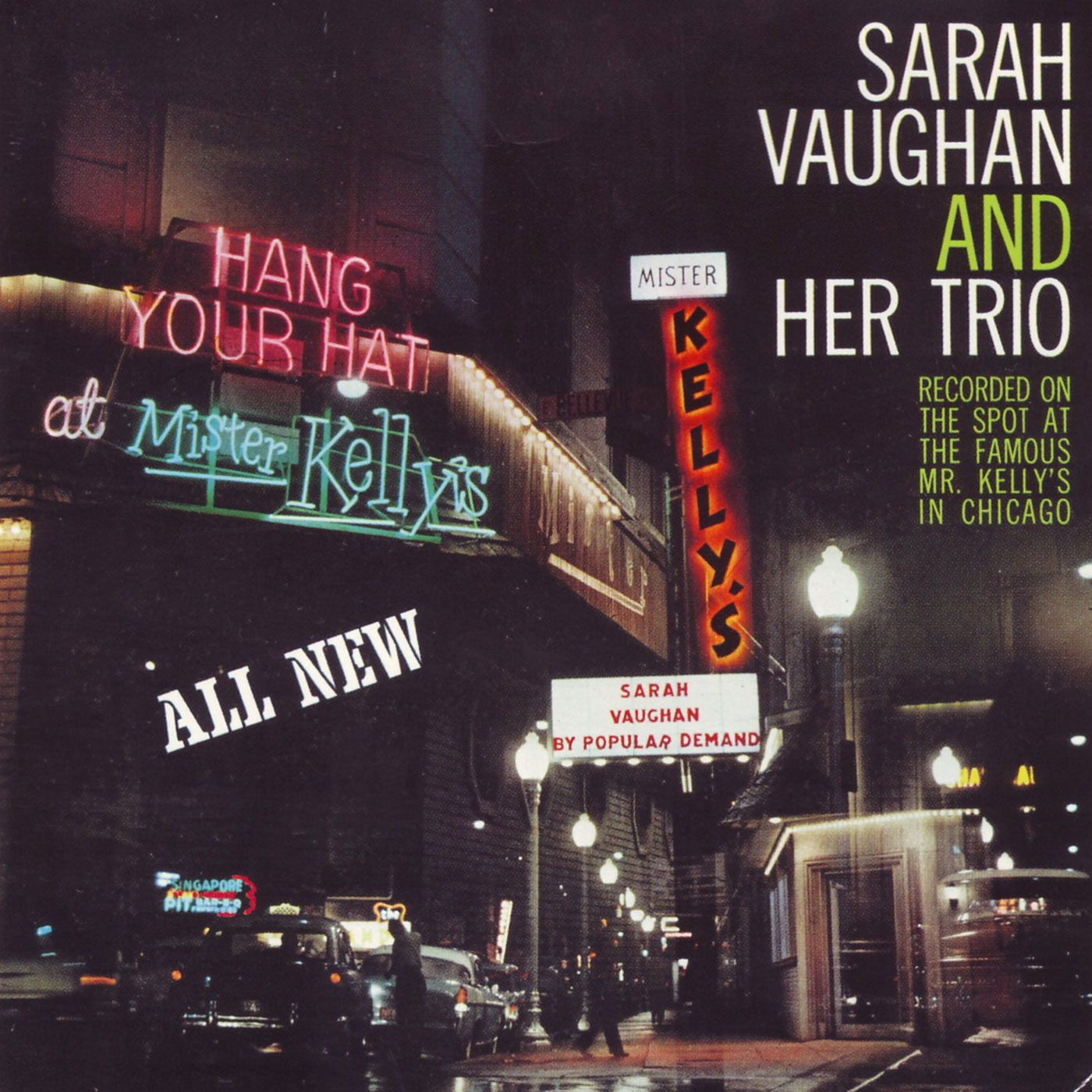 018 Sarah Vaughan – Sarah Vaughan at Mister Kelly’s