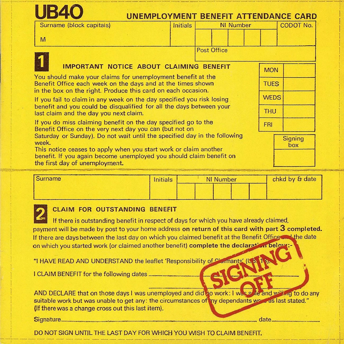 473  UB40 – Signing Off